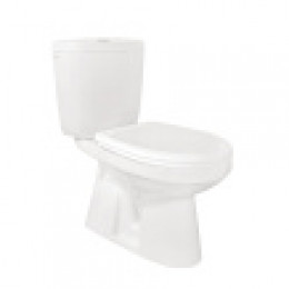Унитаз-компакт "Анимо" пол (станд, 2-реж., дюро softclose)