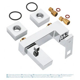 Смеситель для ванны с душем Grohe Eurocube 23140000