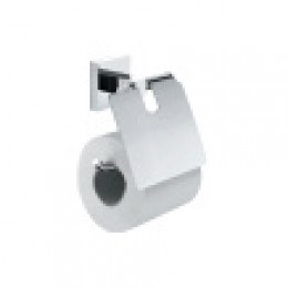 RINA Бумагодержатель с крышкой, хром