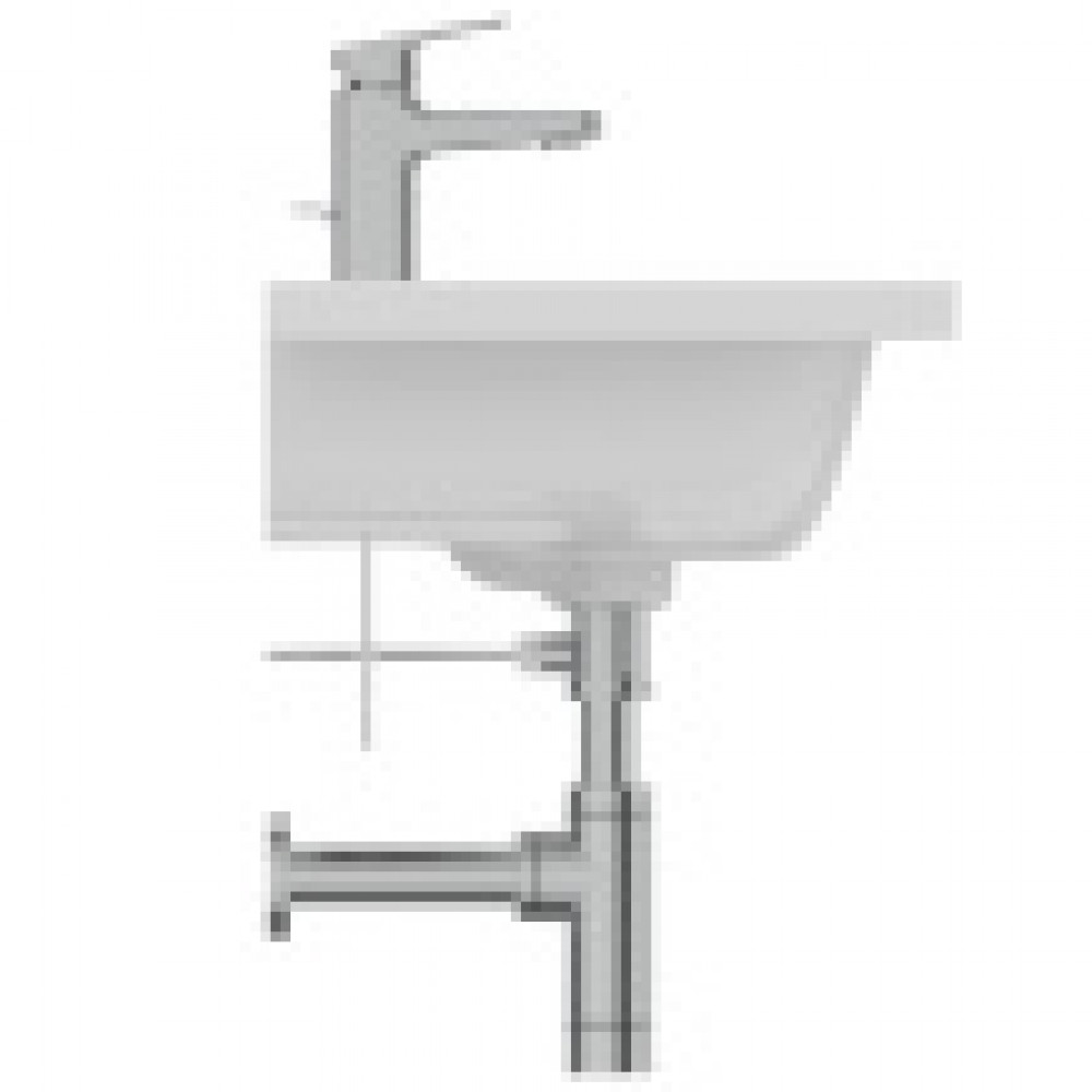 T458901 Ideal Standard i.life S Vanity Раковина 81x39 см с отверстием под смеситель, с отверстием перелива, без крепежа. Узкая проекция - 38,5 см. Для