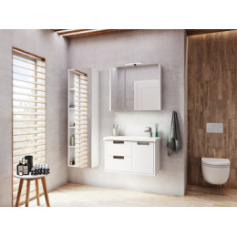 ETNA Шкаф-колонна, белый глянец