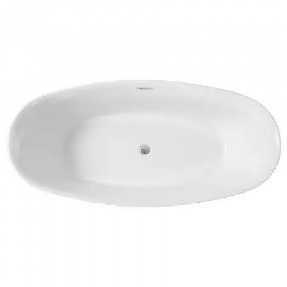 ARFA  Ванна акриловая свободностоящая в комплекте с сифоном и металлической рамой 1700x800x580