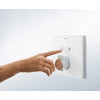15738400 ShowerSelect Glass Термостат ShowerSelect для двух потребителей, стеклянный, СМ (белый)