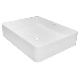 AZ-2178-MW  Раковина накладная.Размер 510*405*110 мм матовый белый