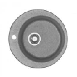 Кухонная Мойка Иверия Кругл. 480мм.серая NEW