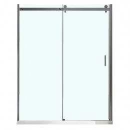 AZ-733-170-MGR-CL Душевое ограждение BERN DRO-170х195-MGR-CL, прозрачное стекло 6 мм, профиль матовый графит