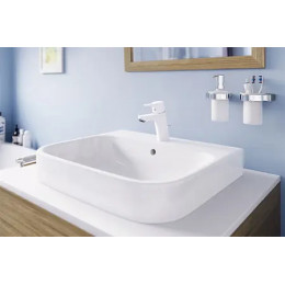 KLUDI PURE&EASY XL Однорычажный смеситель на умывальник 100, c донным клапаном, арт. 372909165