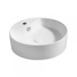 AZ-4104 Раковина накладная круглая 46,5*46,5*14  см