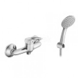 Смеситель Баус для душа с аксессуарами, хром