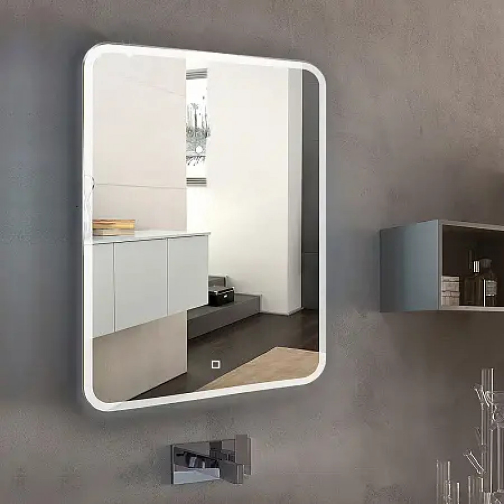 AZARIO зеркало Stiv - Lite 600*800 сенсорный выключатель, гор/верт крепление