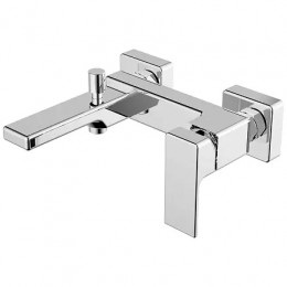 BLAKE Смеситель для ванны и душа с полным душевым набором, хром