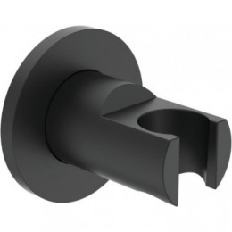 BC806XG IDEALRAIN Фиксированный держатель для душевой лейки, цилиндрический дизайн, металлический с пластиковым вкладышем