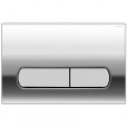 Клавиша смыва, хром (овальная), AZARIO NEW (AZ-501A)