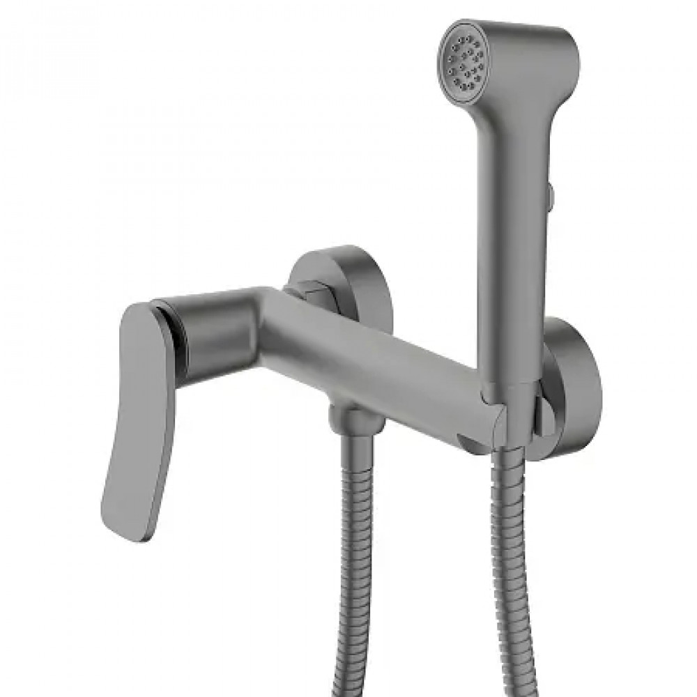 Escaro Гигиенический душ со смесителем, серый графит
