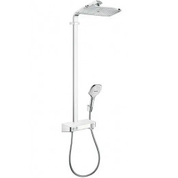 27288400 Raindance Select E 360 1jet ST Showerpipe, белый/хром