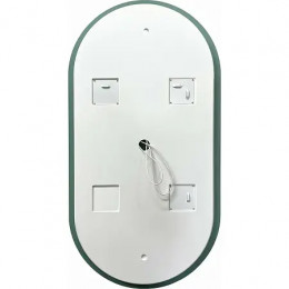 AZARIO зеркало Viva - GOLD 550х1050 бесконтактный сенсор, гор/верт , парящая подсветка (в стену)