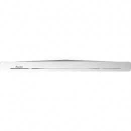 Полка SLIM C угловая сатин/хром