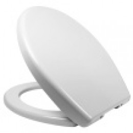 017503 BRIVE/JULY Сиденье дюропласт быстросъемное с микролифтом, белый
