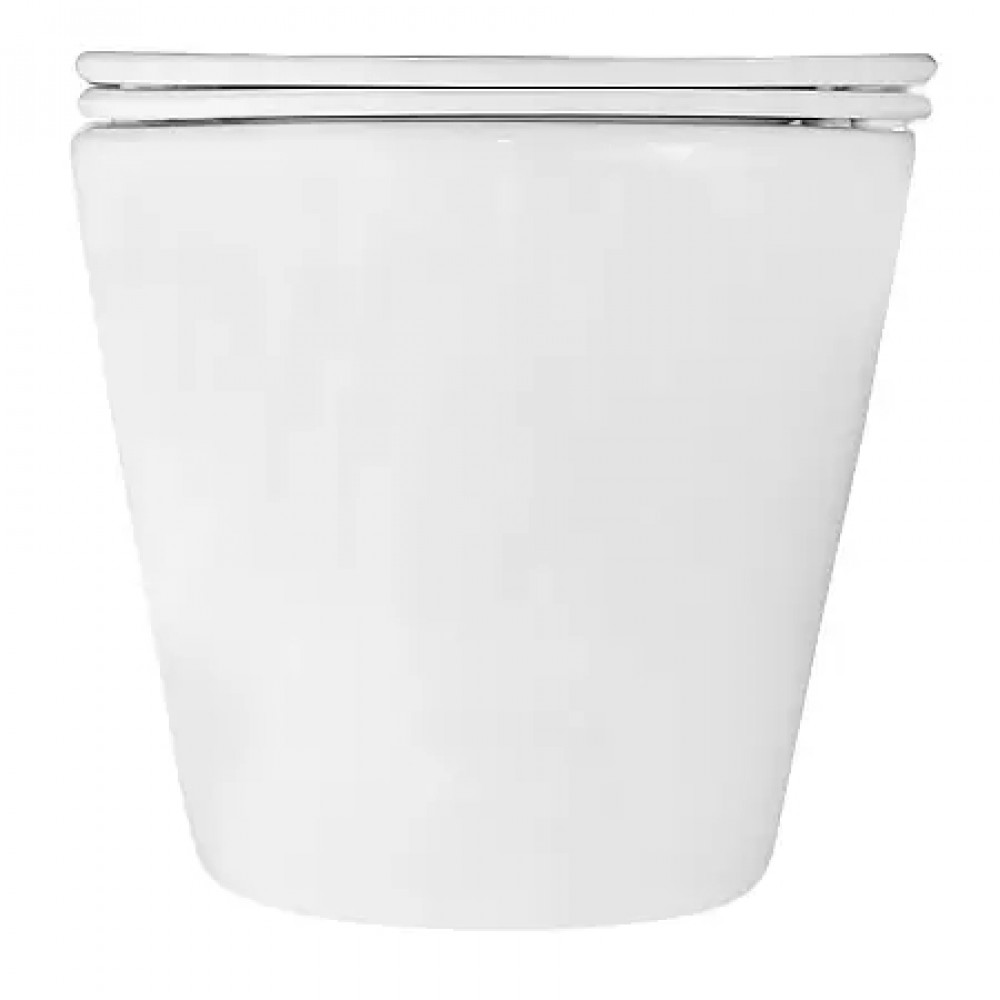 LANDER Унитаз подвесной безободковый с сиденьем микролифт, смыв ТОРНАДО. Размер 490x350x350 мм (1 место)