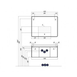 Шерилл 105 Зеркало