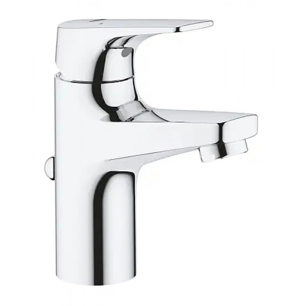 23751000 BauFlow Смеситель для раковины с донным клапаном, S-Size, хром