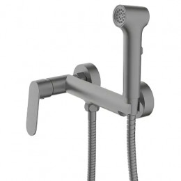 Alanti Гигиенический душ со смесителем, серый графит