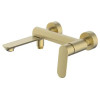 Alanti Cмеситель для ванны с ручным душем, золото матовое