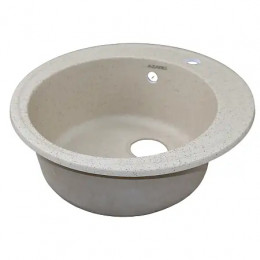 AZARIO кухонная мойка Solo (505x505x190) Песочная (сифон)