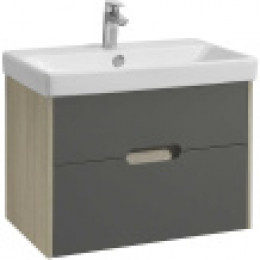 Оливия 70 Тумба Грей/Дуб Ойстер (БЕЗ УМЫВАЛЬНИКА "Адриана-70")