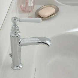 E24307-CP CLEO 1889 Смеситель для раковины  с д/к, хром