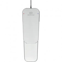 CERAPLAN Смеситель для раковины с металлическим донным клапаном, система монтажа EASY-FIX (облегченный монтаж), гибкая подводка G3/8", картридж Firma