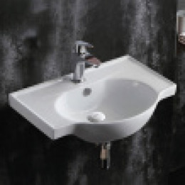 TEO-60 Раковина Azario 62*46,5*20.5 (с крепежами и отверстиями для крепежей)