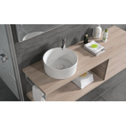 MILA Раковина накладная круглая, Ø 400 мм