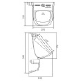 Писсуар "Гала" с креплением