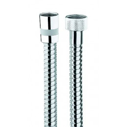 Doppia Aggraffatura Шланг для душа 175 см из латуни с двойной оплёткой (двойного фальцевания), 1/2” x 1/2” FF конус гладкий с резинкой