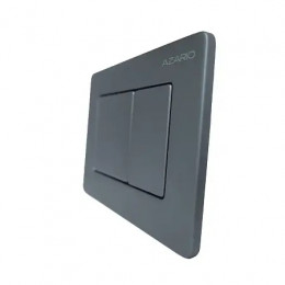 AZARIO NEW-TS Клавиша смыва AZ-SS-003-GG  СЕРАЯ (квадратная) нержавеющая сталь 242x165x29,8мм (инст. AZ-G12 и AZ-TS006T)