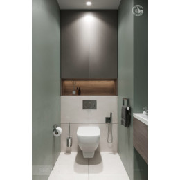 Унитаз подвесной "Нео" (стандарт:  дюро, метал крепеж)