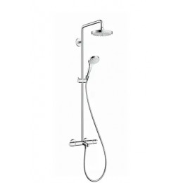 27351400 Croma Select S 180 2jet Showerpipe для ванны, белый/хром