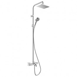 26284000 Vernis Shape Showerpipe 230 1jet с термостатом для ванны, хром