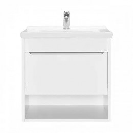 Хоуп Тумба-умывальник 60/1 Белый матовый (БЕЗ Умывальника Миранда-60)