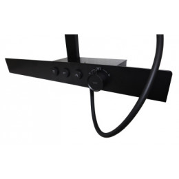 Душевая система, полный душевой набор, черная, DEEPSEA