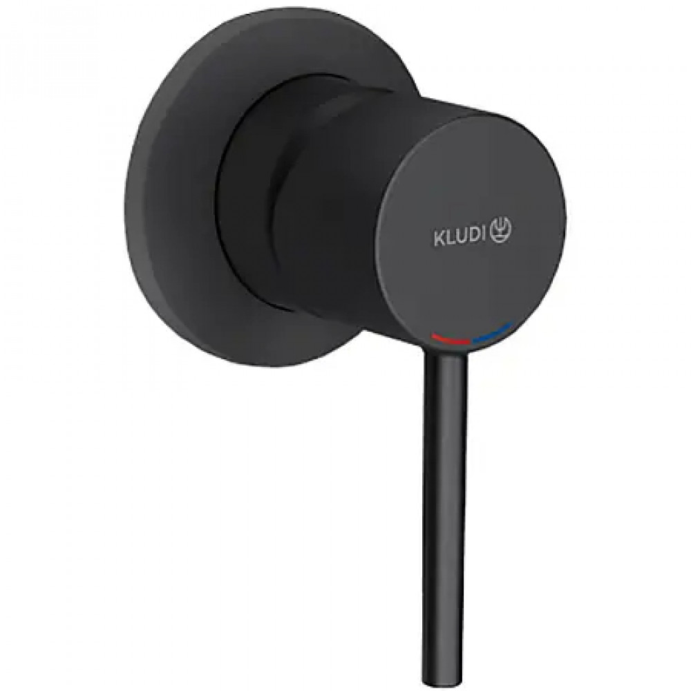KLUDI BOZZ Встраиваемый смеситель для душа, черный матовый, арт. 389253976
