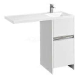 Лондри 105 Тумба  под с/машинку (40) (Раковина Лондри 105 белая)