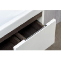 Рене Тумба 60 Белый/Грецкий орех (БЕЗ УМЫВАЛЬНИКА Миранда 60)