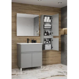 Форест Шкаф-колонна Туманный серый