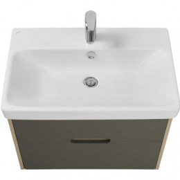 Оливия 70 Тумба Грей/Дуб Ойстер (БЕЗ УМЫВАЛЬНИКА "Адриана-70")