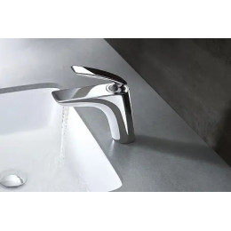 KLUDI BALANCE Однорычажный смеситель для раковины, с донным клапаном, арт. 520230575