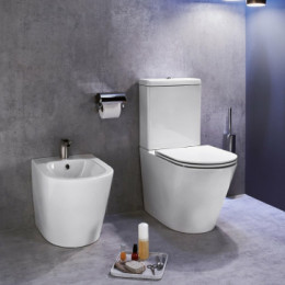 EBJ0002-00 "RODIN+" Биде напольное, белый