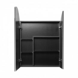 Санта-Барбара 80 Зеркальный шкаф графит