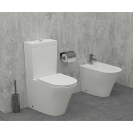 EBJ0002-00 "RODIN+" Биде напольное, белый